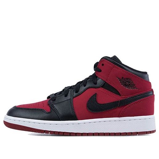 Air Jordan 1 Mid GS Gym Red 554725-610