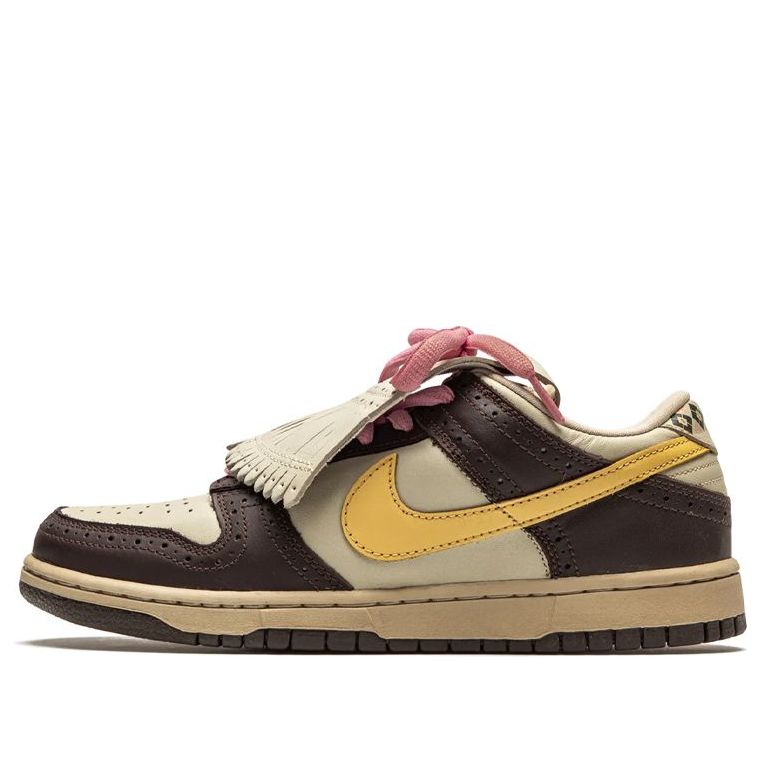 Nike Dunk Low Premium SB Skateboard 'Golf' Net/Maize-Baroque Brown 313170-171 sneakmarks