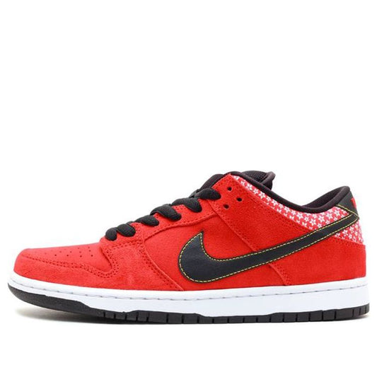 Nike Dunk Low Premium SB Skateboard 'Firecracker' Challenge Red/Black-White 313170-602 sneakmarks