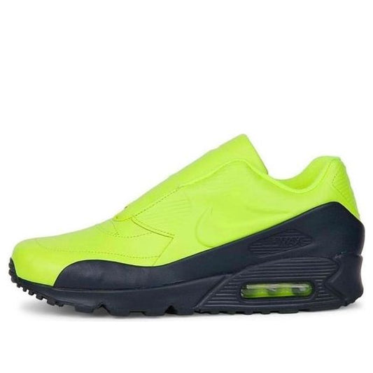 Nike Sacai x Womens WMNS Air Max 90 'Volt Obsidian' Volt/Obsidian/Volt 804550-774 sneakmarks