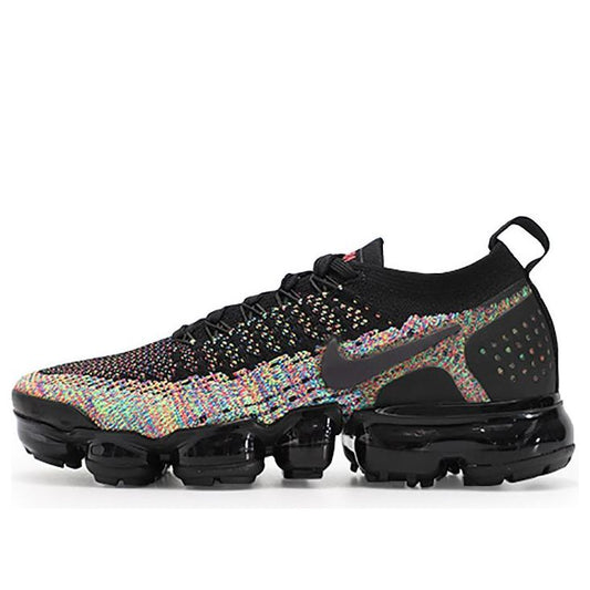 Nike Womens Air VaporMax Flykint 2 Black Multi Color 942843-015 KICKSOVER