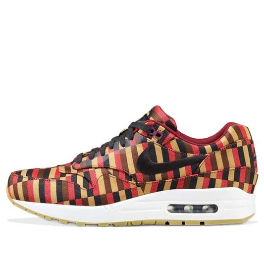 Nike London Underground x Air Max 1 Woven SP 'Roundel' White/Black/Pomagranate 651321-106