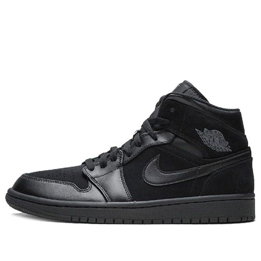 Air Jordan 1 Mid Black 554724-050