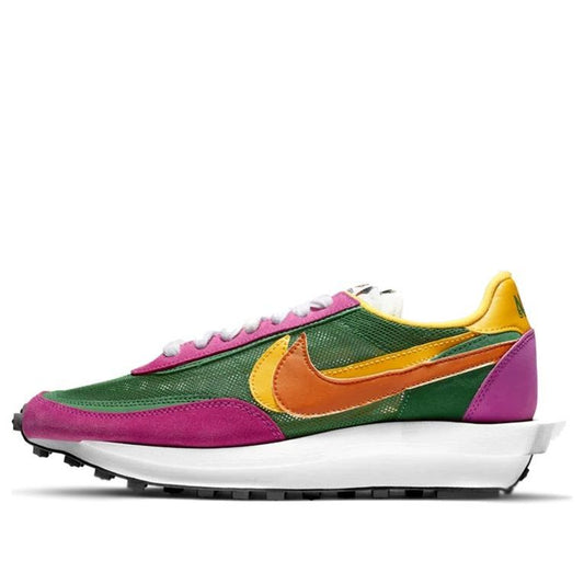 Nike LDWaffle x Sacai Green Fuchsia Del Sol BV0073-301 sneakmarks