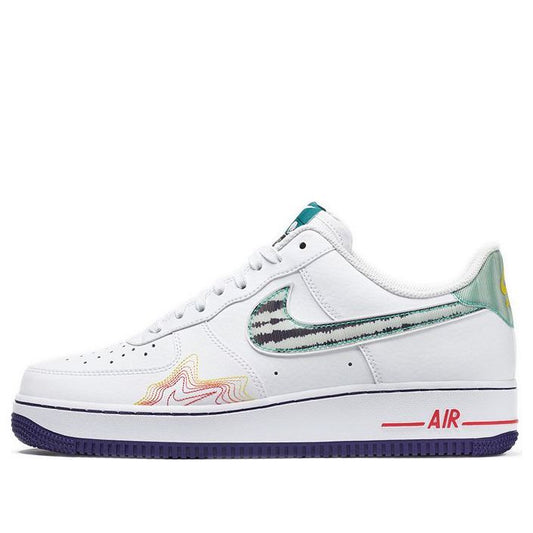 Nike DeAaron Fox x Brittney Griner x Air Force 1 Low Pregame Pack - Music White/Red/Green/Purple CW6015-100