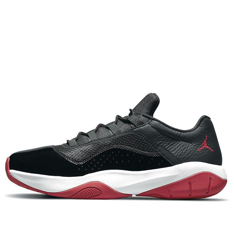 Air Jordan 11 CMFT Low 'Bred' Black/Gym Red/White DM0844-005