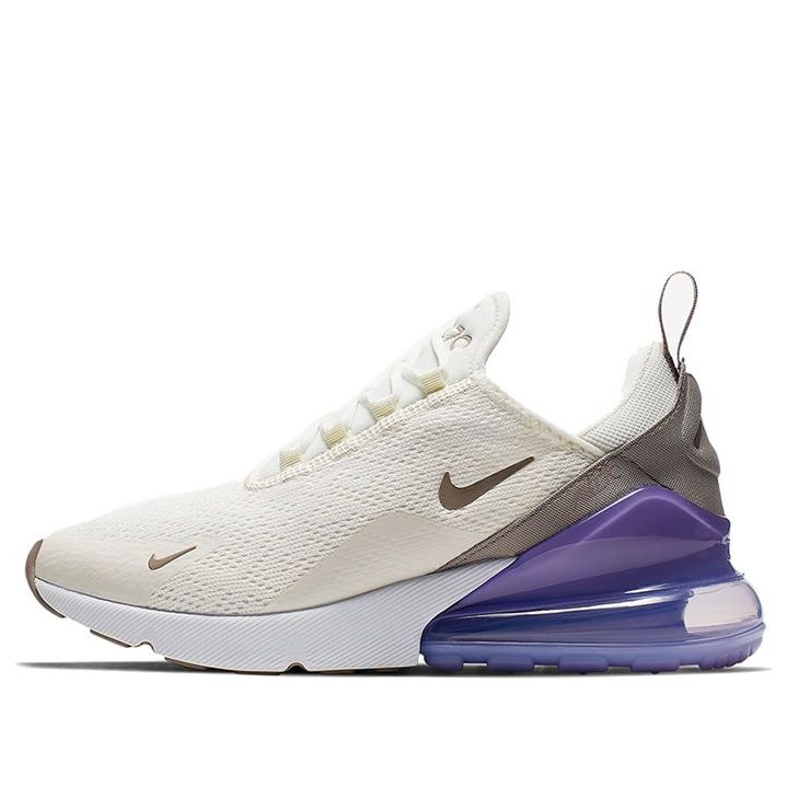 Nike Womens Air Max 270 'Sail Lilac' Sail/Space Purple-White-Pumice AH6789-107