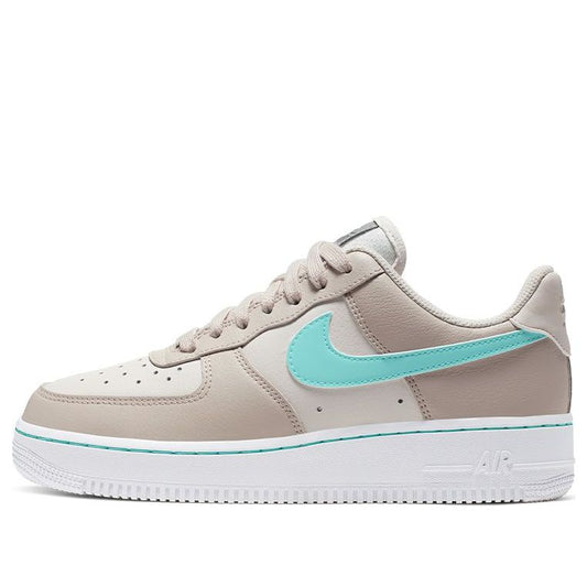 Nike Womens Air Force 1 Low 'Aurora Green' Desert Sand/Aurora Green CJ9699-002