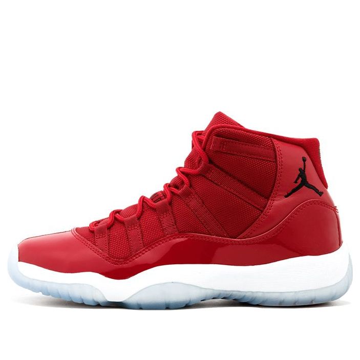 Air Jordan 11 Retro BG Win Like 96 - Gym Red 378038-623