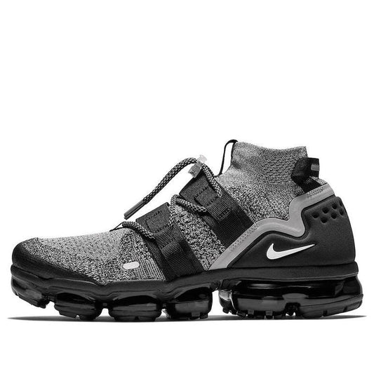 Nike Air VaporMax Flyknit Utility 'Oreo' Moon Particle/Black-White AH6834-201 KICKSOVER