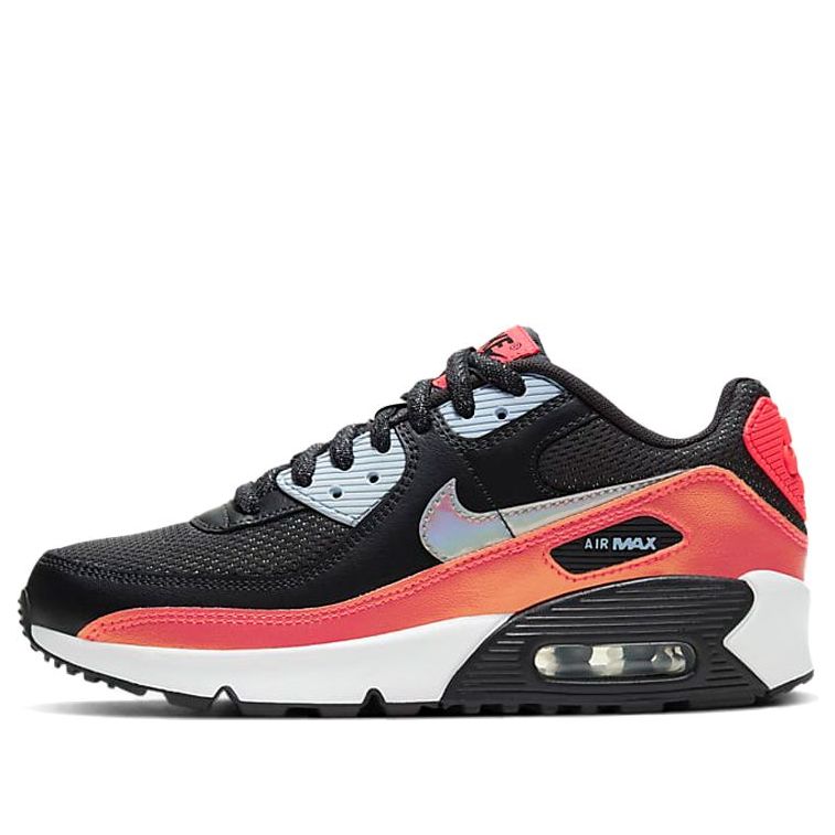 Air Max 90 FP GS 'Black Laser Crimson' Off Noir/Laser Crimson/Hydrogen Blue/White CT1966-001 KICKSOVER