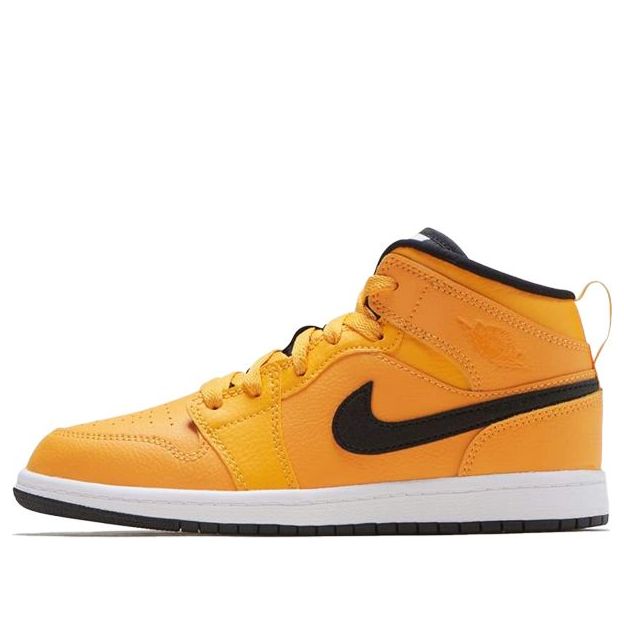 Air Jordan 1 Mid PS 'University Gold' University Gold/Black-White 640734-700