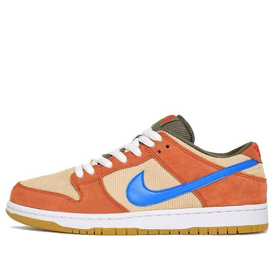 Nike SB Skateboard Dunk Low Pro Corduroy Dusty Peach BQ6817-201 sneakmarks