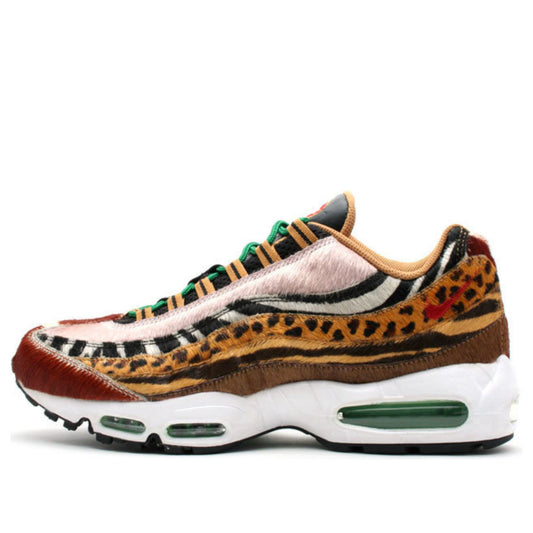 Nike Air Max 95 Supreme 'Animal Pack' Pony/Sport Red-Classic Green-Wheat 314993-261