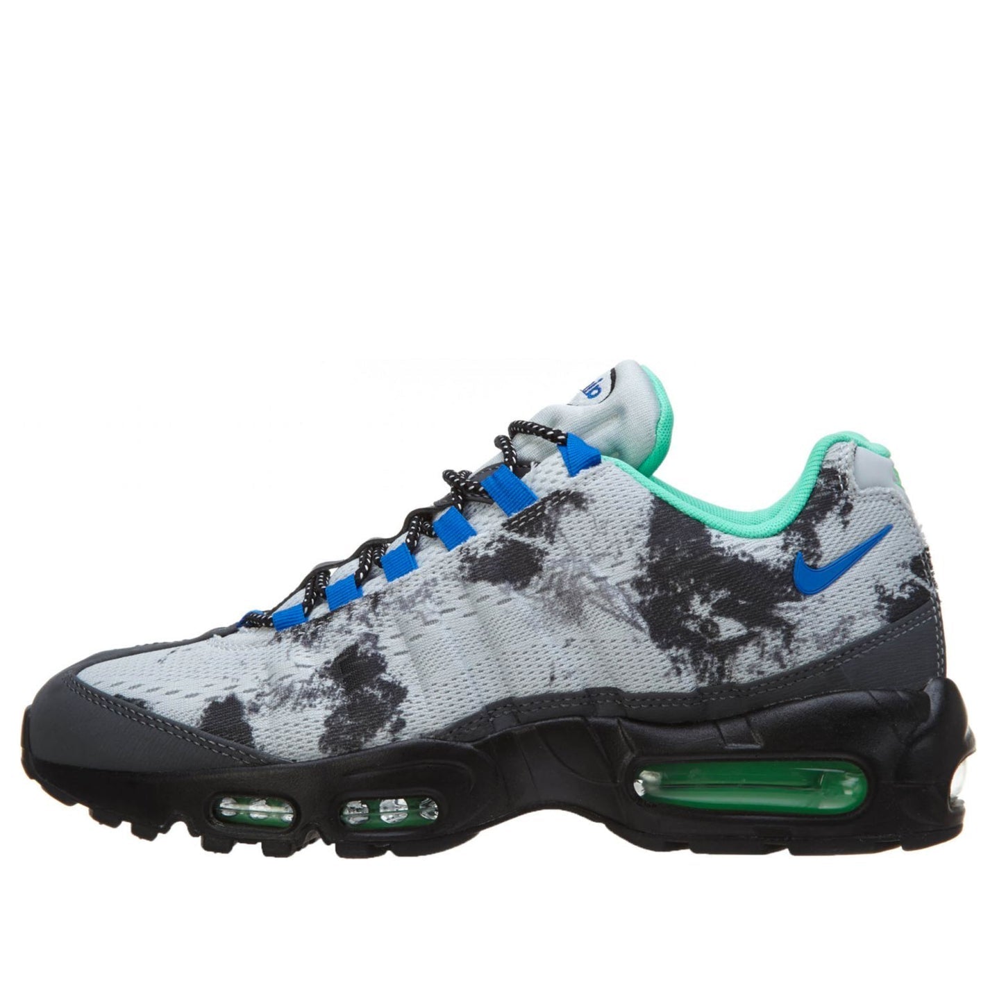 Nike Air Max 95 Em Prm Pure Platinum/Hyper Cobalt-Black-Dark Grey 700156-043 sneakmarks