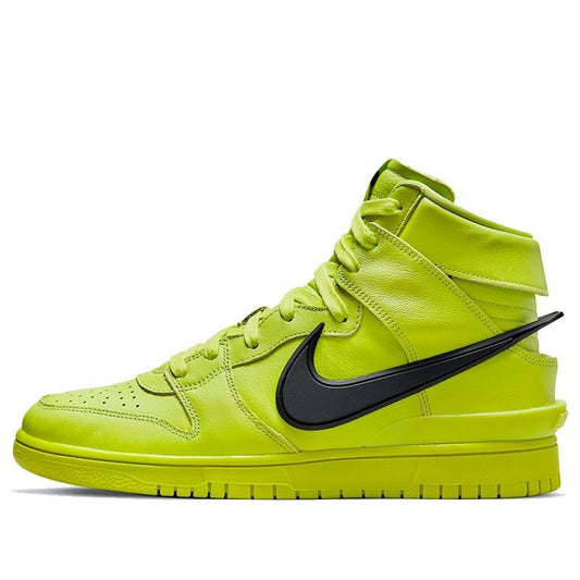 Nike Dunk High AMBUSH Flash Lime CU7544-300 sneakmarks