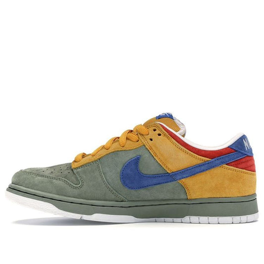 Nike Dunk Low Premium SB Skateboard 'Puff N Stuff' Oil Green/International Blue 313170-341 sneakmarks