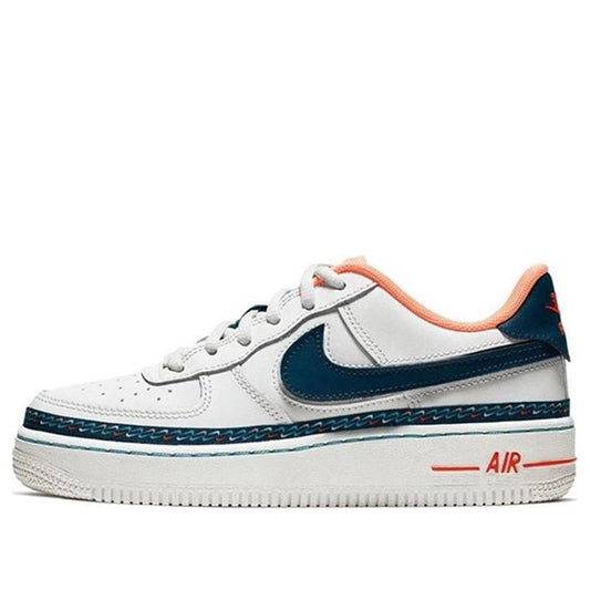 Nike Air Force 1 Low'Swoosh Chain' GS White/Blue/Orange CK9708-100