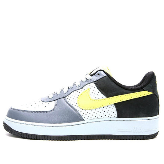 Nike Air Force 1 Low Premium 'Wildwood' Flint Grey/Sonic Yellow-Black 318775-071