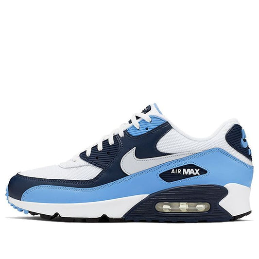 Nike Air Max 90 'UNC' white/pure platinum-university blue-midnight navy AJ1285-105 KICKSOVER