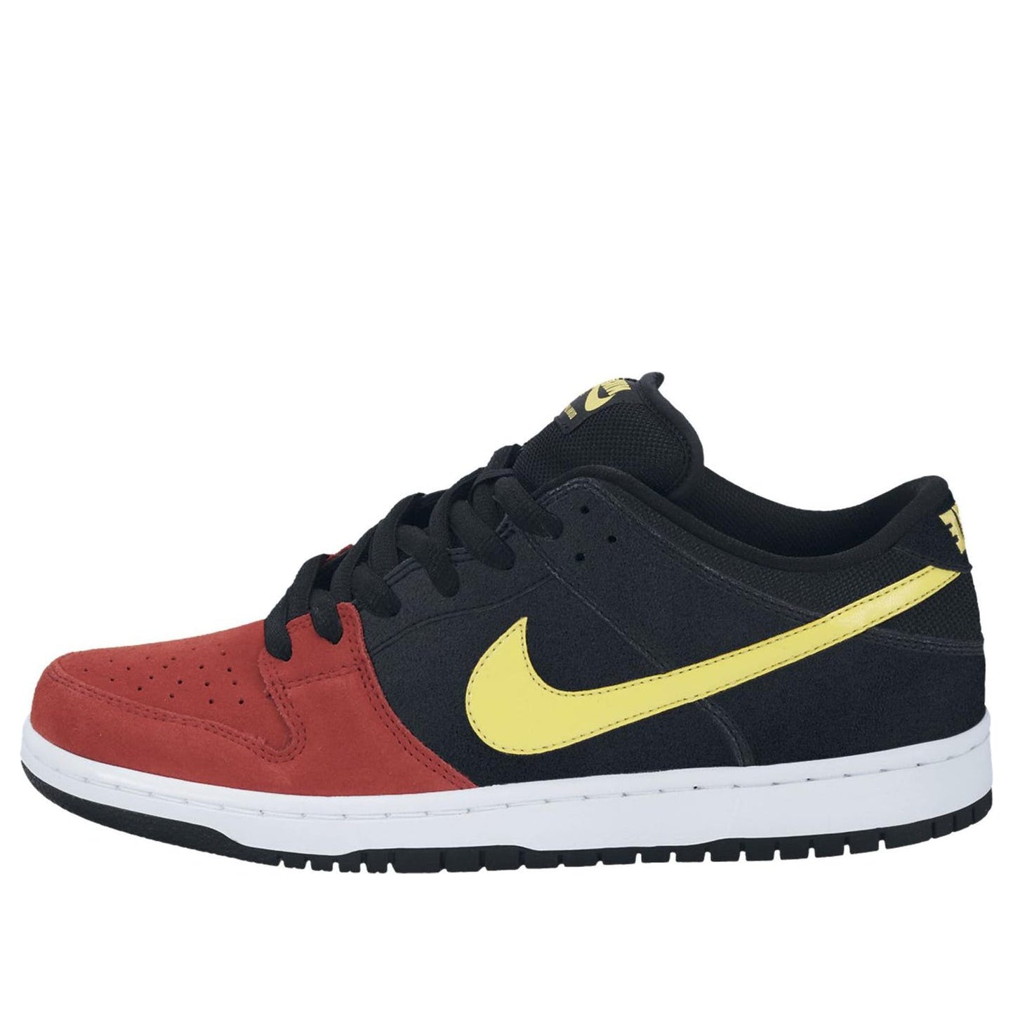 Nike Dunk Low Pro SB Skateboard 'Butt Head' Black/Sonic Yellow-University Red 304292-076