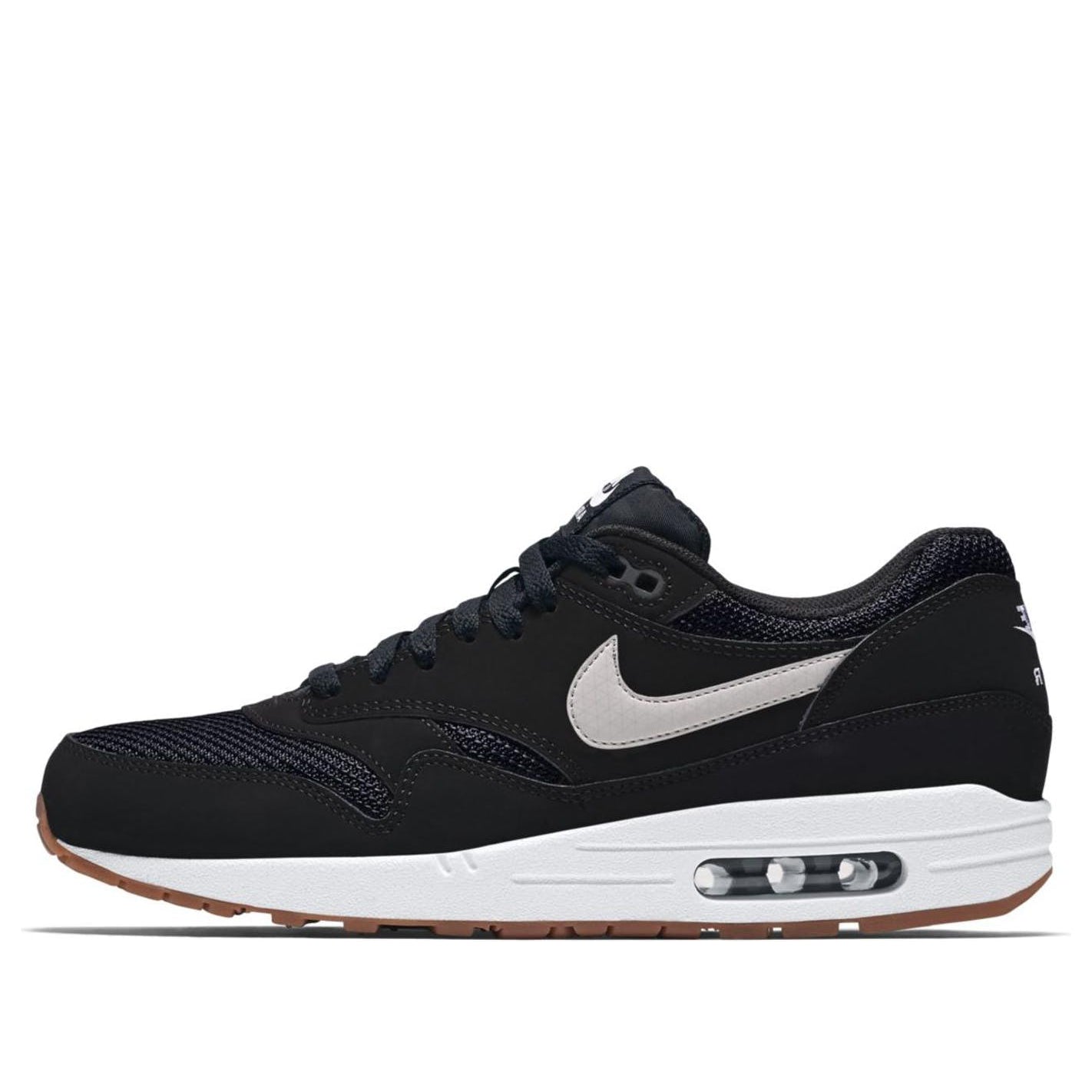 Nike Air Max 1 Essential Black Light Bone 537383-026 KICKSOVER