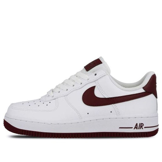 Nike Womens Air Force 1 Low '07 'Bordeaux' White/Bordeaux AH0287-105