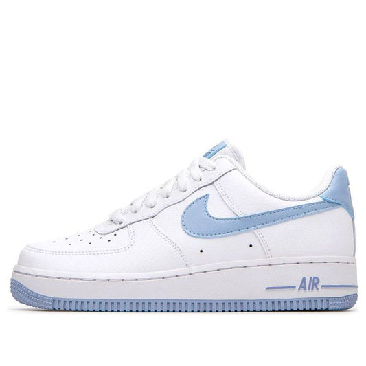 Nike Womens Air Force 1 Low '07 Patent 'Light Armory Blue' White/Light Armory Blue AH0287-104