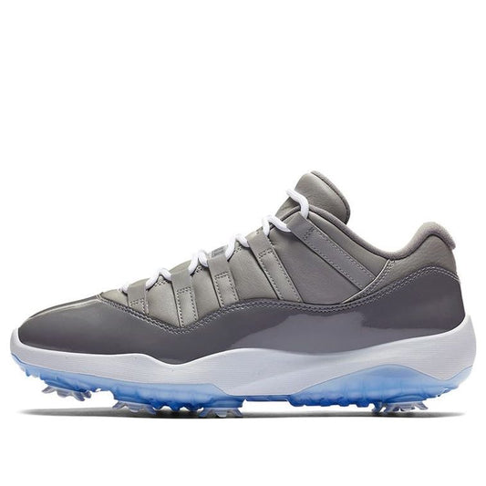 Air Jordan 11 Golf 'Cool Grey' Medium Grey/Gunsmoke/White AQ0963-002