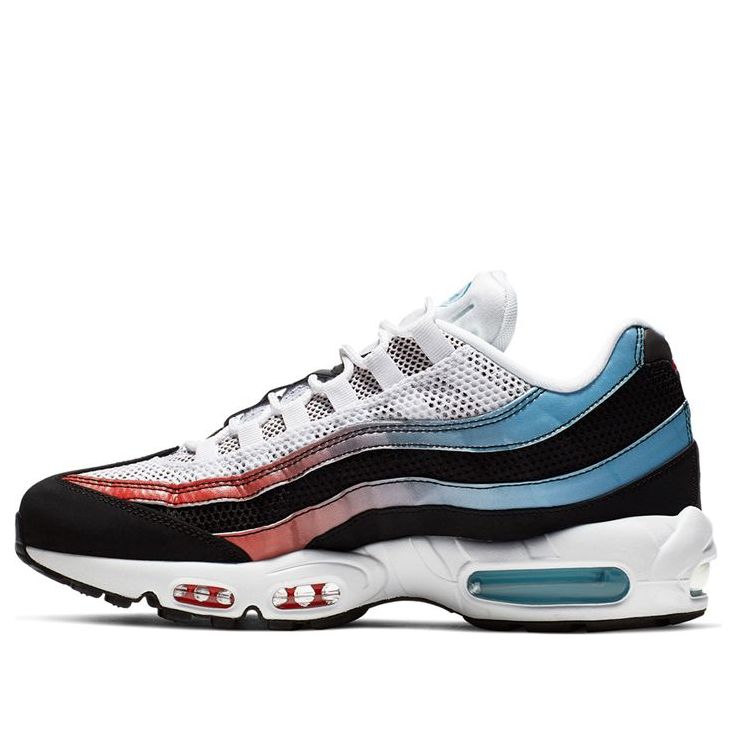 Nike Air Max 95 'Blue Red Gradient' Black/University Red-Blue Fury-White CK0037-001 sneakmarks