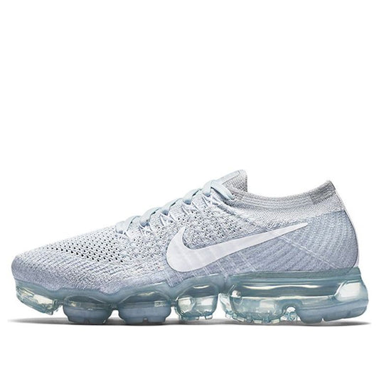 Nike Womens Air Vapormax Flyknit Pure Platinum/White-Wolf Grey 849557-004 KICKSOVER