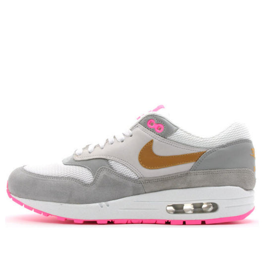 Nike Air Max 1 'Flamingo' White/Wheat/Neutral Grey/Medium Grey 307133-171