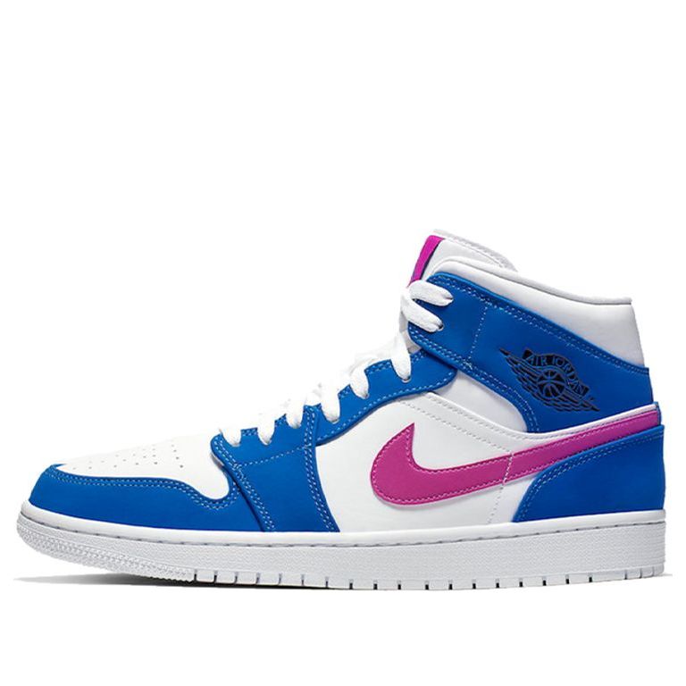 Air Jordan 1 Mid Hyper Royal Violet 554724-451