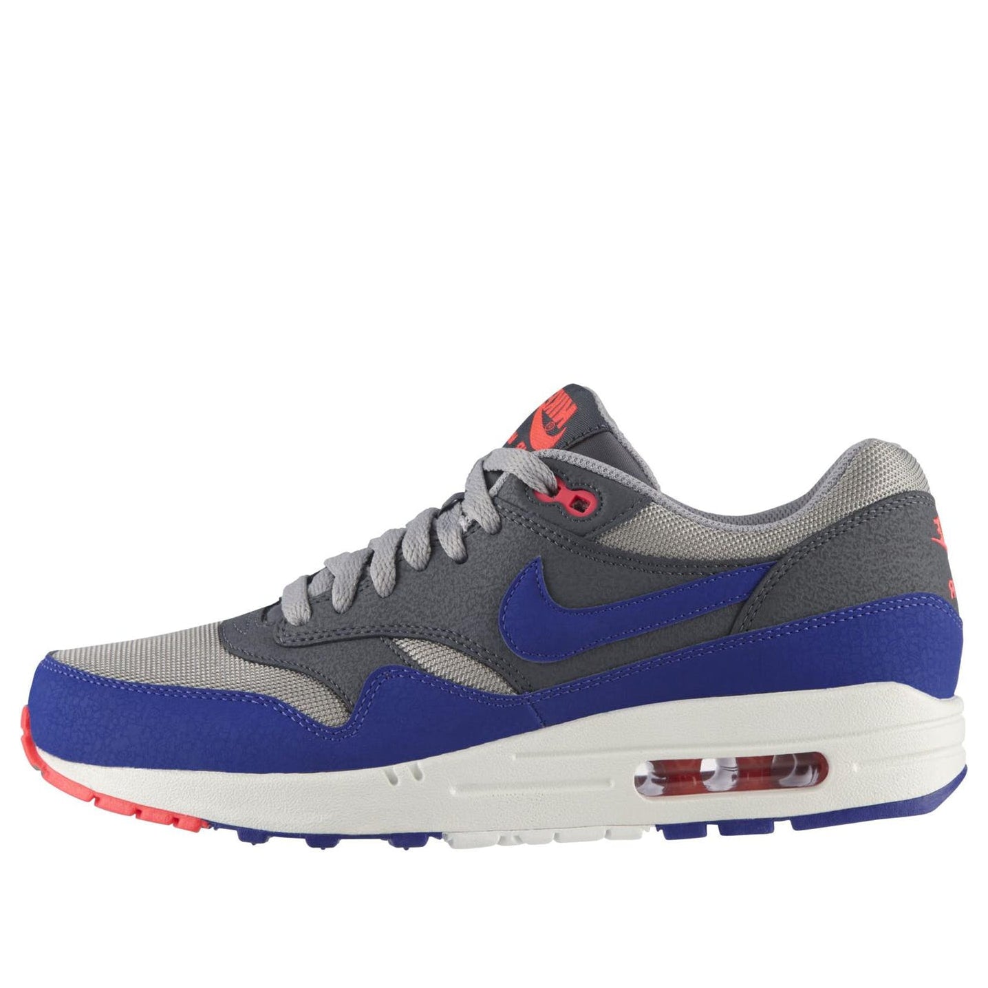 Nike Air Max 1 Essential 'Ultramarine Dark Grey' Medium Grey/Ultramarine/Dark Grey/Seal Red 537383-006