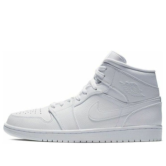 Air Jordan 1 Mid White 554724-129