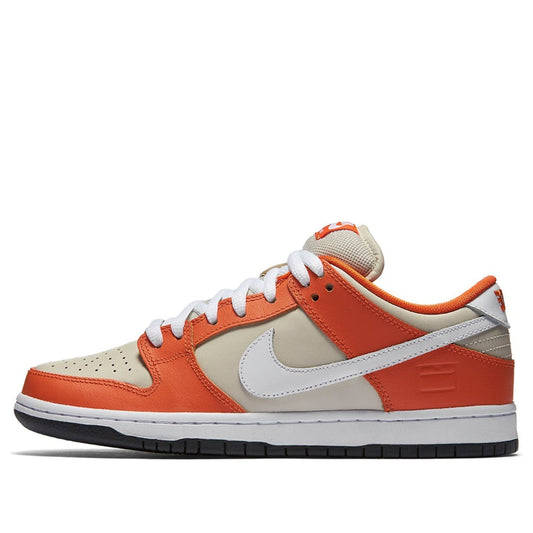 Nike SB Skateboard Dunk Low 'Orange Box' Safety Orange/White-Cream 313170-811 sneakmarks