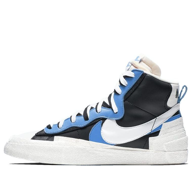 Nike Blazer Mid x Sacai Black Legend Blue BV0072-001 sneakmarks