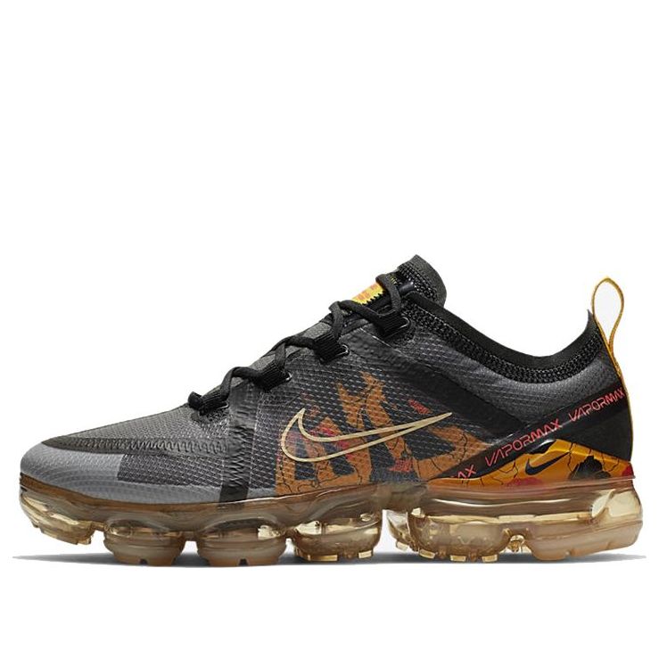 Nike Womens Air VaporMax 2019 SE 'Floral' Black/Bright Crimson-University Gold CD7094-002 KICKSOVER