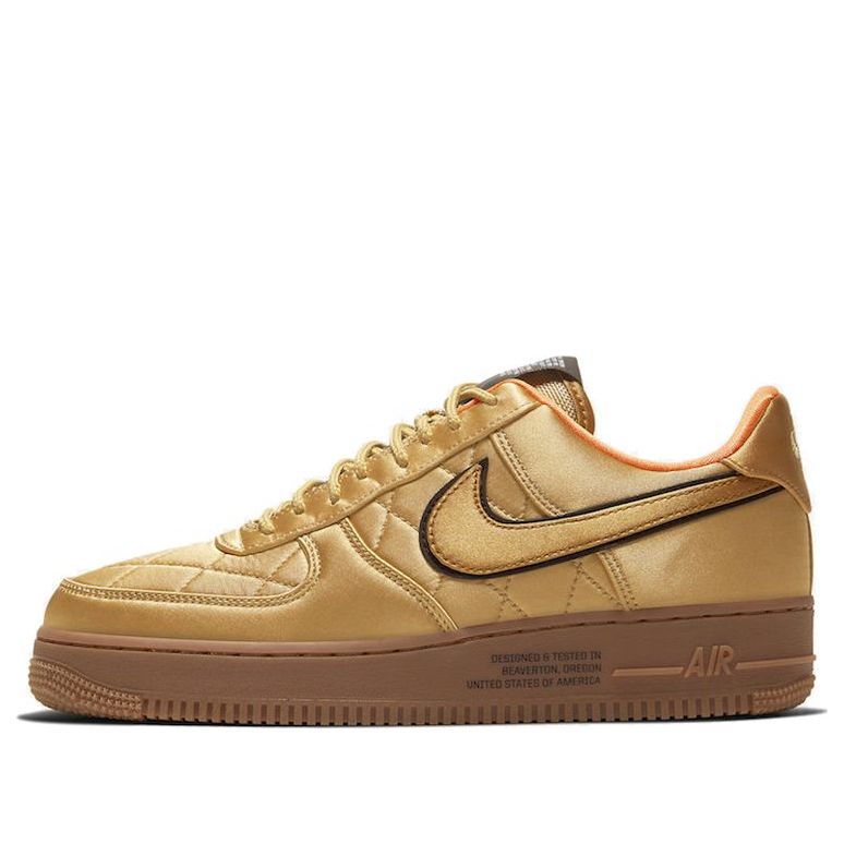 Nike Air Force 1 Low 'Gold Flight Jacket' CU6724-777 KICKSOVER