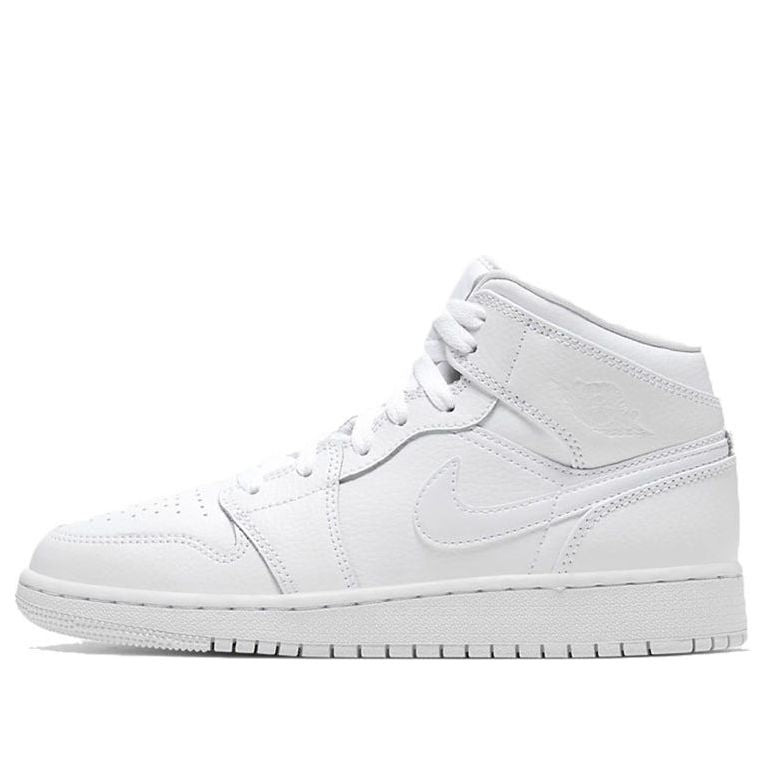 Air Jordan 1 Mid GS White 554725-126