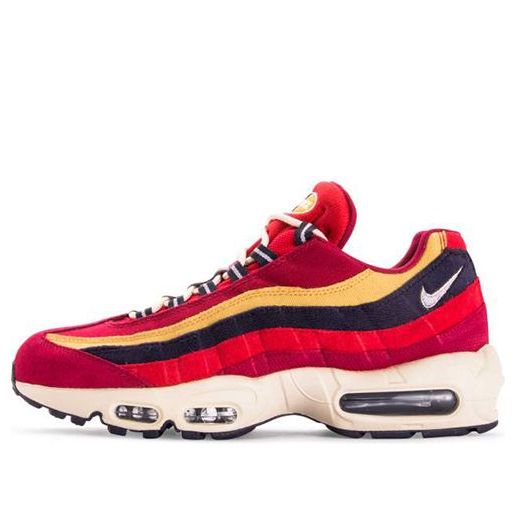 Nike Air Max 95 Premium 'Red Crush' Red Crush/Wheat Gold-University Red-Provence Purple 538416-603