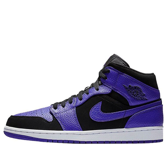 Air Jordan 1 Mid Black Dark Concord 554724-051