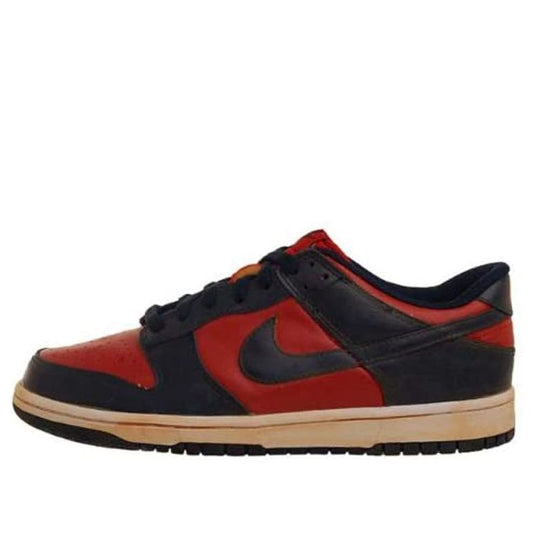 Nike Dunk Low Vintage 'Varsity Red Blue' Varsity Red/Midnight Blue 446242-601 sneakmarks