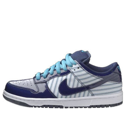 Nike Dunk Low Pro SB Skateboard PL 'Blue Avenger' White/Midnight Navy-Blue Reef 312710-141 sneakmarks