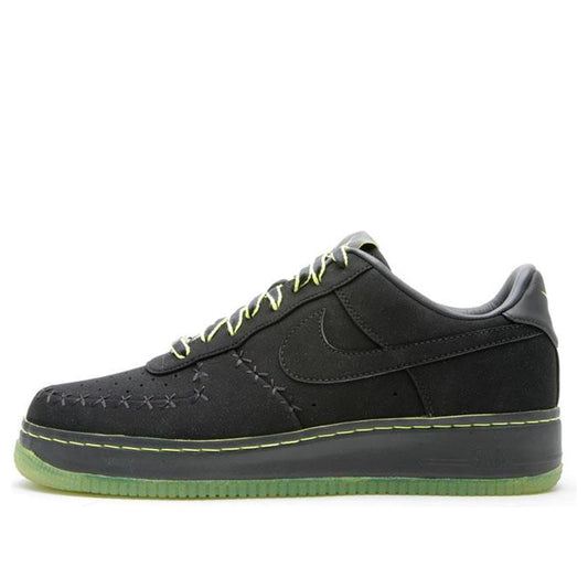 Nike KAWS x Air Force 1 Low Supreme Black/Black-Neon Yellow 318985-001