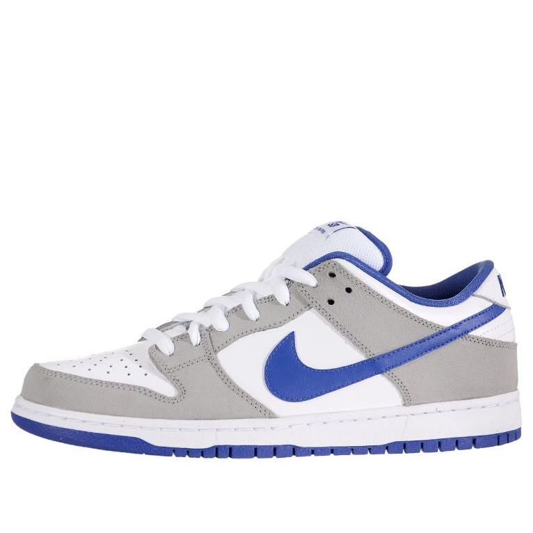 Nike Dunk Low Pro SB Skateboard Matte Silver Varsity Royal 304292-040 sneakmarks