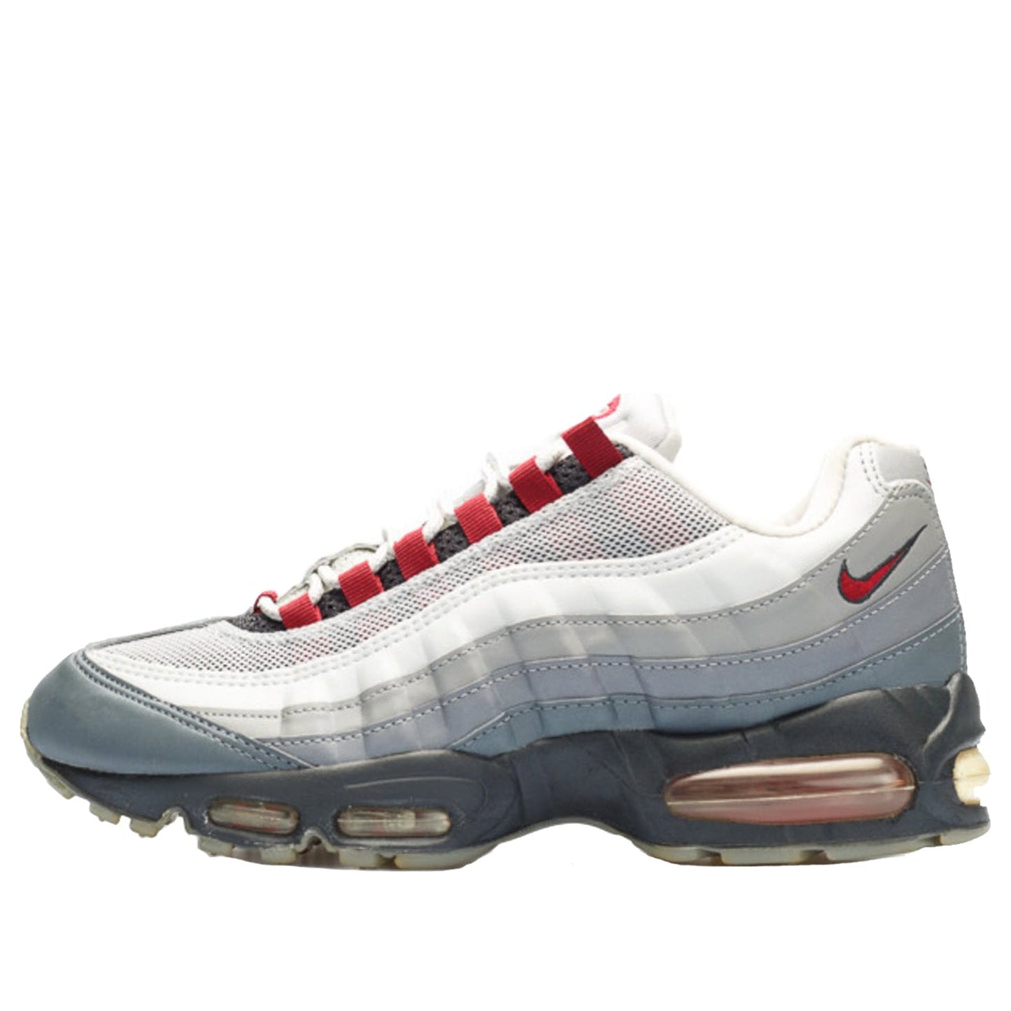 Nike Air Max 95 Dk Charcoal/Team Red-Flint Gry 609048-061 sneakmarks