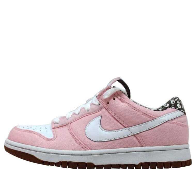 Nike Womens WMNS Dunk Low CL 'Light Coral' Light Coral/White-Olive Khaki 317815-811 sneakmarks