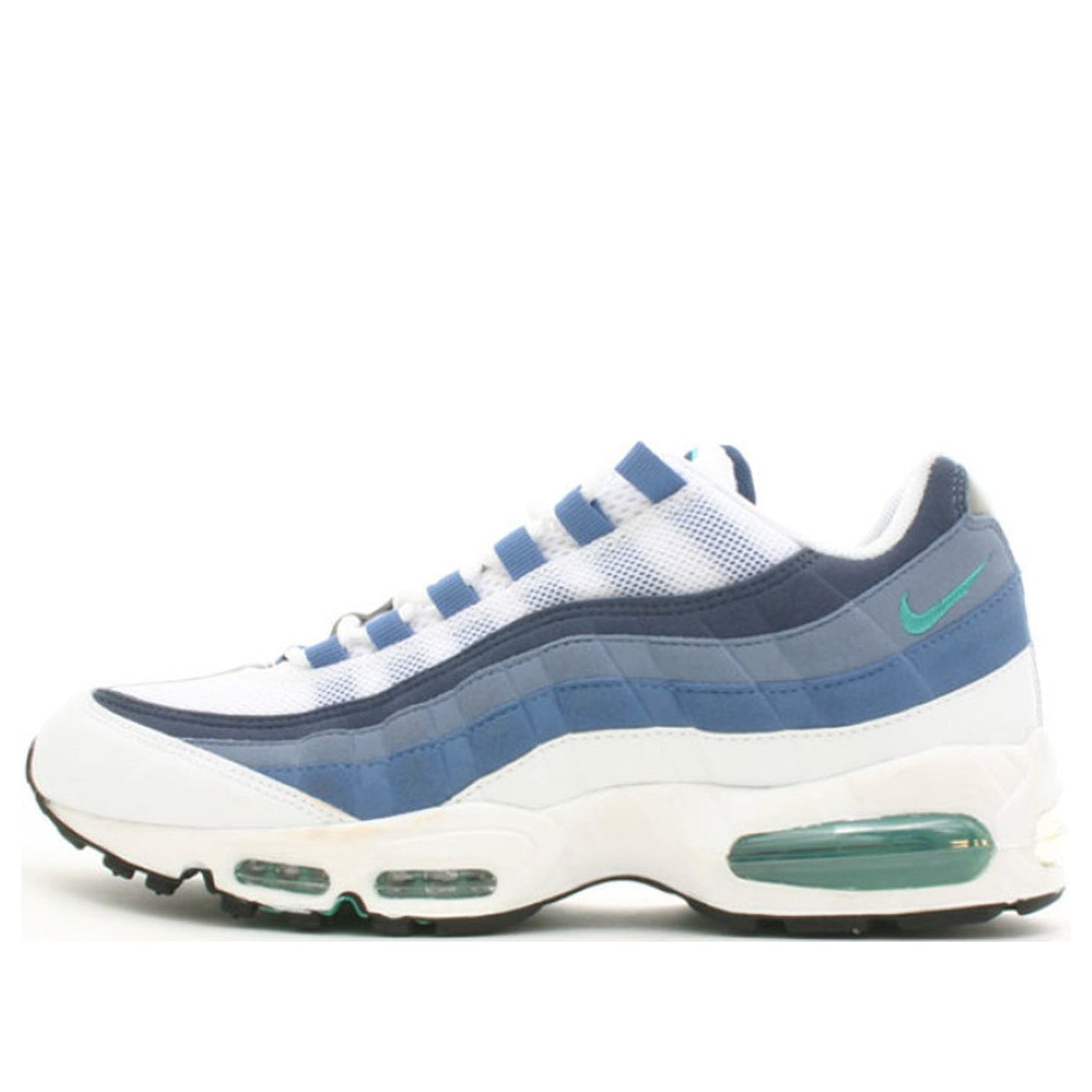 Nike Air Max 95 white/new green-blue slate-midnight navy 306251-131