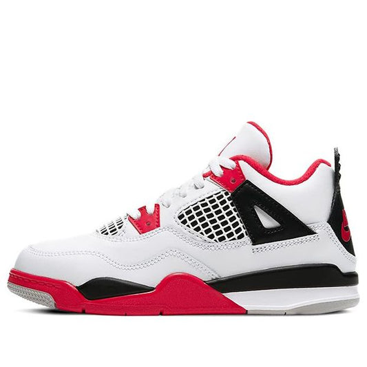 Air Jordan 4 Retro PS 'Fire Red' 2020 White/Black/Tech Grey/Fire Red BQ7669-160